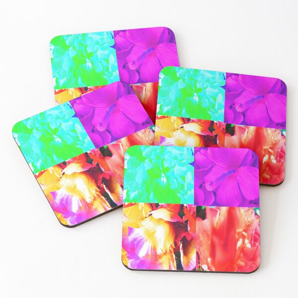 Item preview, FLOWERS FOUR SQUARE designed and sold by 113DESIGN.