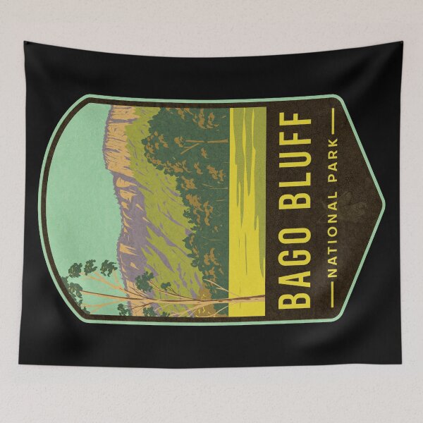 Item preview, Bago Bluff National Park designed and sold by JordanHolmes.
