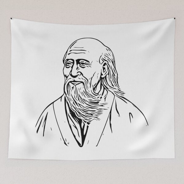 Item preview, Lao Tzu | 老子 | Taoist philosopher | Laozi | Daoist sage | China Taoism designed and sold by camisariasj.