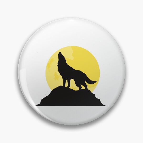 Aperçu de l'œuvre Loup la nuit créée et vendue par AHthatIsNice.