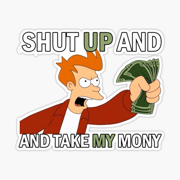Spongebob Take My Money Meme