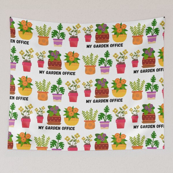 Item preview, Scrummy Botanical Flower with beautiful Pots designed and sold by Hinny8.