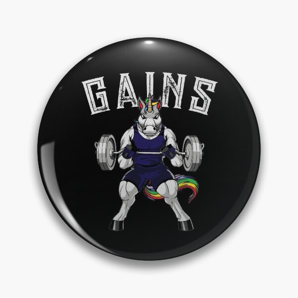 Artikelvorschau, Gains Einhorn Kraftsport Fitness Bodybuilder Workout Gym entworfen und verkauft von Lenny Stahl.