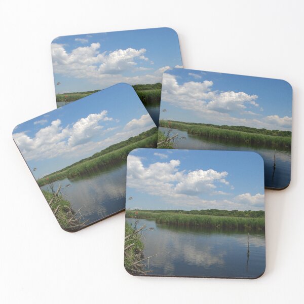 Item preview, Brown's Creek on a summer day, Sayville, Long Island, New York designed and sold by Michael Brewer.