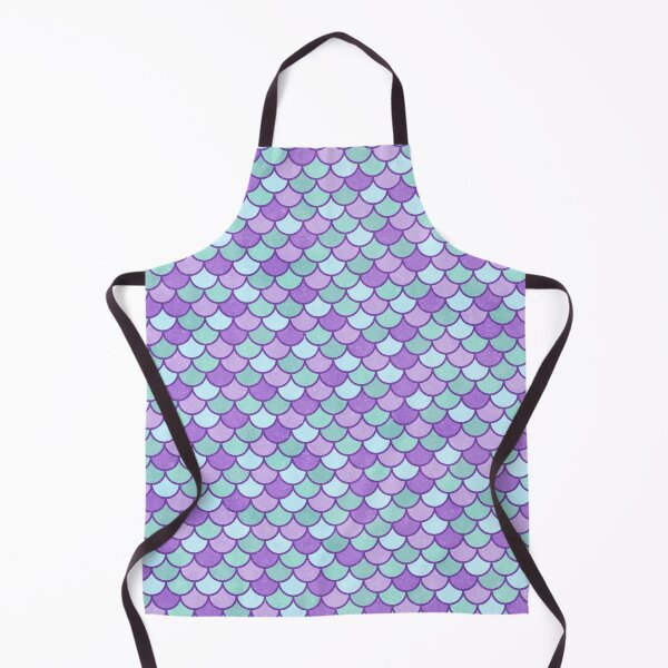 Item preview, Green and Purple Mermaid Scales Pattern designed and sold by Saanis.