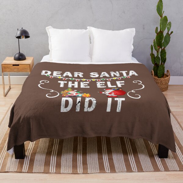 Item preview, dear santa the elf did it designed and sold by JawadBaali.