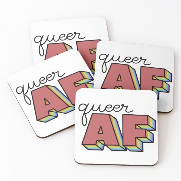 Item preview, Queer AF designed and sold by EmiMills.
