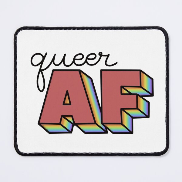 Item preview, Queer AF designed and sold by EmiMills.