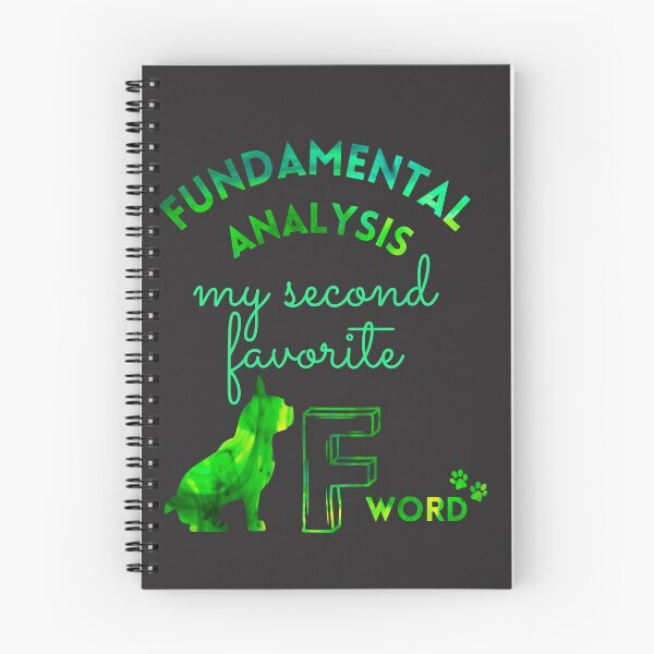 Item preview, Fundamental Analysis my second favorite F word-  Dog lover -  Unique gift for stock market, crypto, options trader, forex traders and day traders designed and sold by TradingTeesKids.