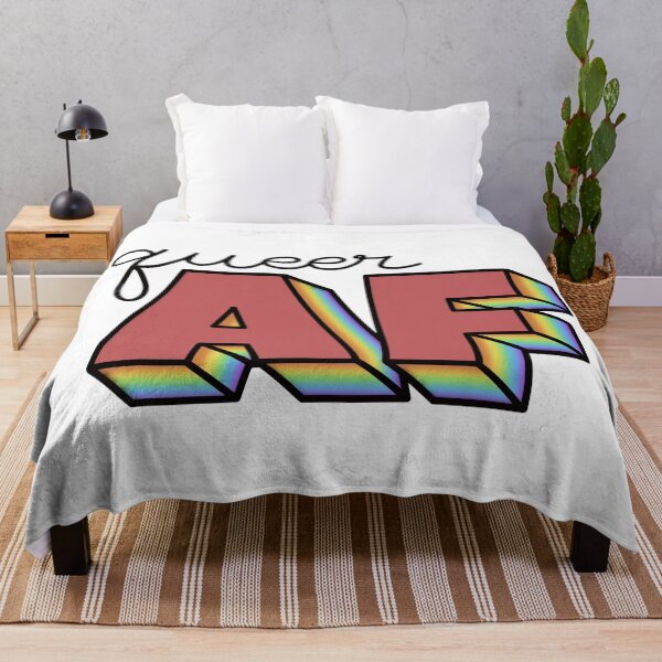 Item preview, Queer AF designed and sold by EmiMills.