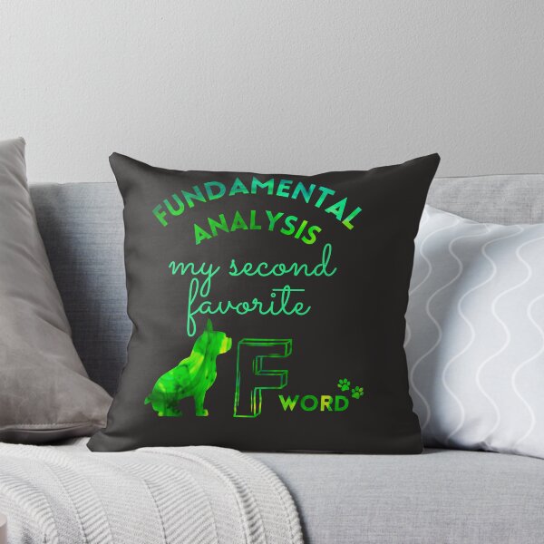 Item preview, Fundamental Analysis my second favorite F word-  Dog lover -  Unique gift for stock market, crypto, options trader, forex traders and day traders designed and sold by TradingTeesKids.