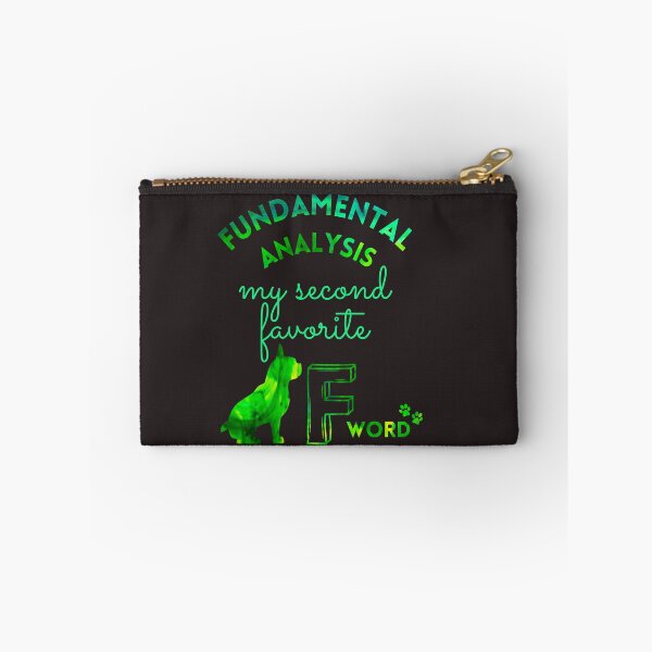 Item preview, Fundamental Analysis my second favorite F word-  Dog lover -  Unique gift for stock market, crypto, options trader, forex traders and day traders designed and sold by TradingTeesKids.