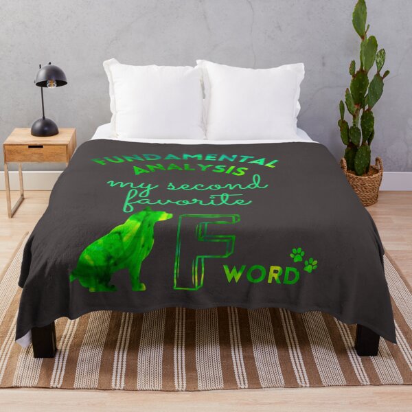 Item preview, Fundamental Analysis my second favorite F word-  Dog lover -  Unique gift for stock market, crypto, options trader, forex traders and day traders designed and sold by TradingTeesKids.