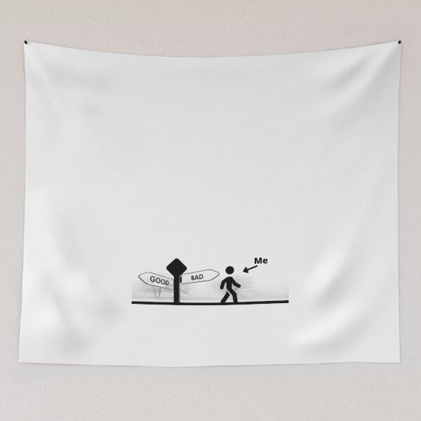 Item preview, Good bad me sign designed and sold by MindOfCreation.
