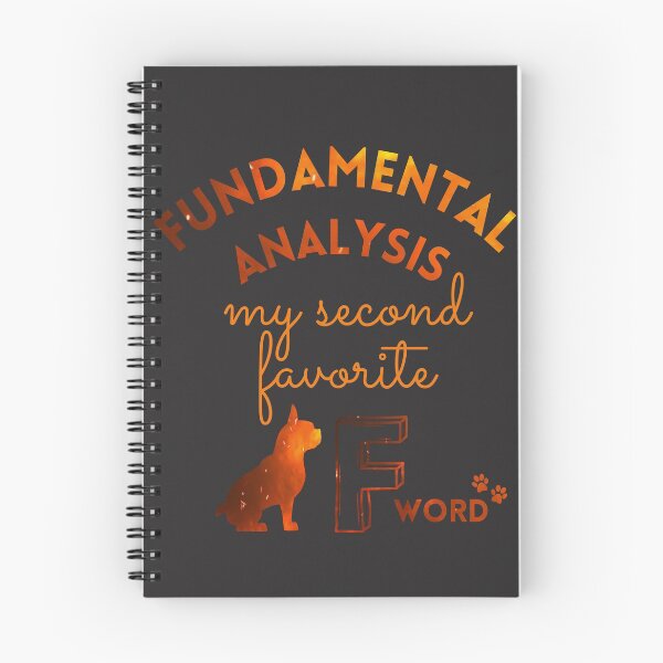 Item preview, Fundamental Analysis my second favorite F word-  Dog lover -  Unique gift for stock market, crypto, options trader, forex traders and day traders designed and sold by TradingTeesKids.