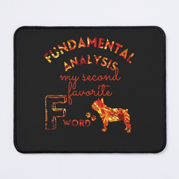 Item preview, Fundamental Analysis my second favorite F word-  Dog lover -  Unique gift for stock market, crypto, options trader, forex traders and day traders designed and sold by TradingTeesKids.