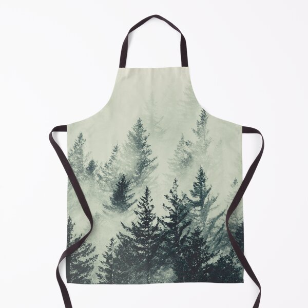 Item preview, Green Mountain Foggy Forest Wanderlust designed and sold by artcascadia.