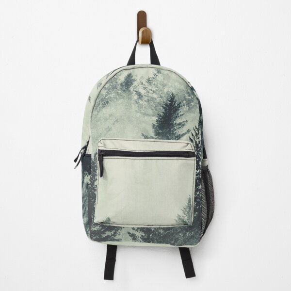 Item preview, Green Mountain Foggy Forest Wanderlust designed and sold by artcascadia.