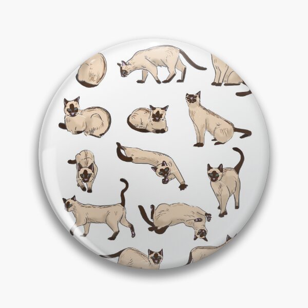 Item preview, Siamese Cat Poses designed and sold by madyneuf.