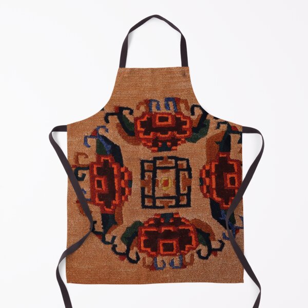 Item preview, Vintage Antique Persian Carpet with Brown Pattern designed and sold by Hinny8.