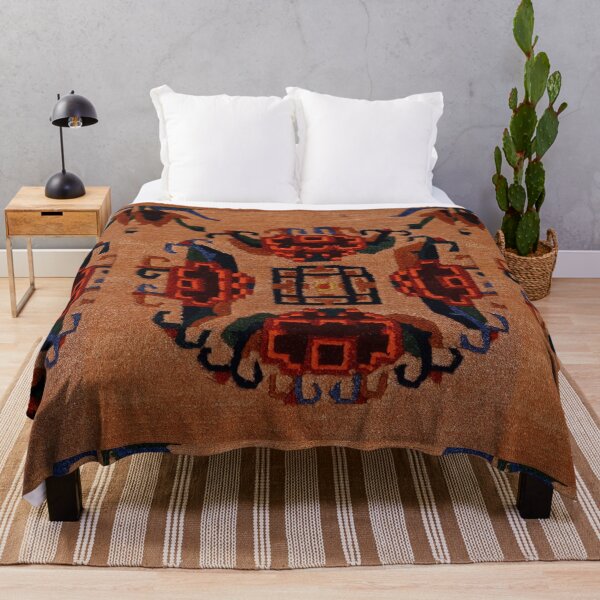 Item preview, Vintage Antique Persian Carpet with Brown Pattern designed and sold by Hinny8.