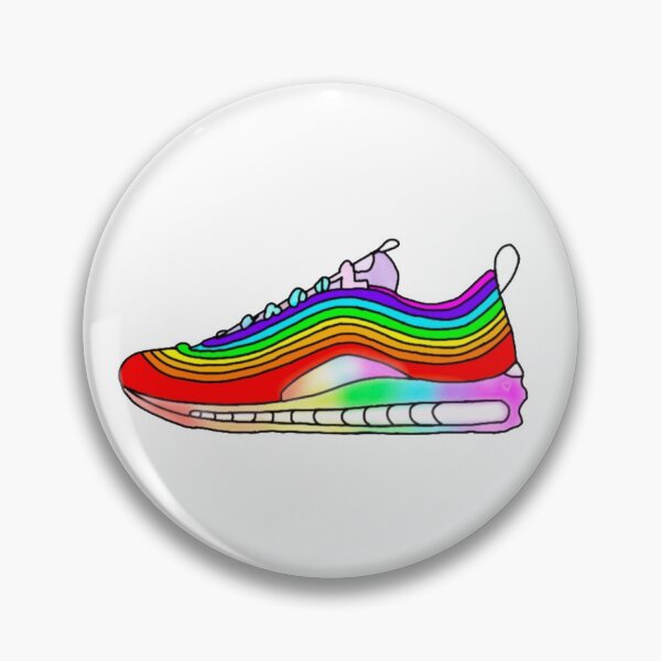 Item preview, Rainbow Nike Shoe designed and sold by ClickToStick.