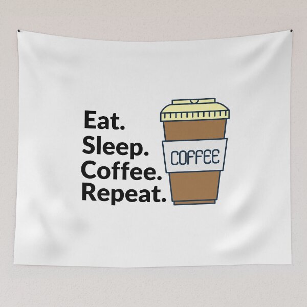 Item preview, Coffee Repeat designed and sold by Texterous.