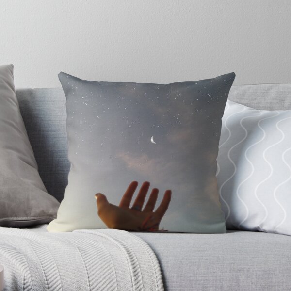 Hand To sky Throw Pillow