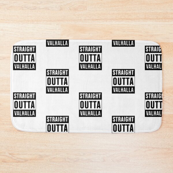 Item preview, Straight Outta Valhalla designed and sold by CyberCubed.