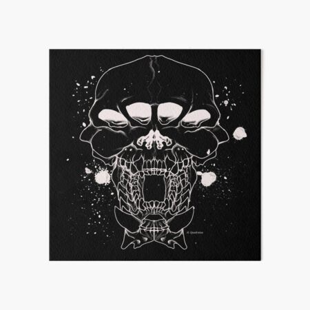 Gucci Gang Supreme, black, love, neon, pink, skull, skulls, HD