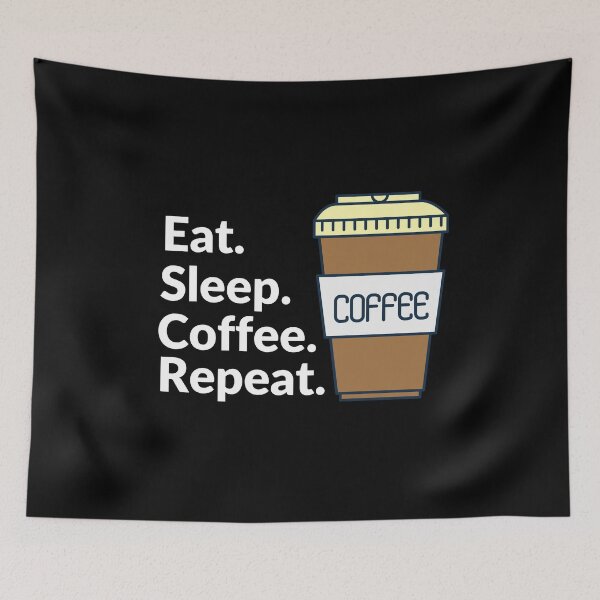 Item preview, Coffee Repeat designed and sold by Texterous.