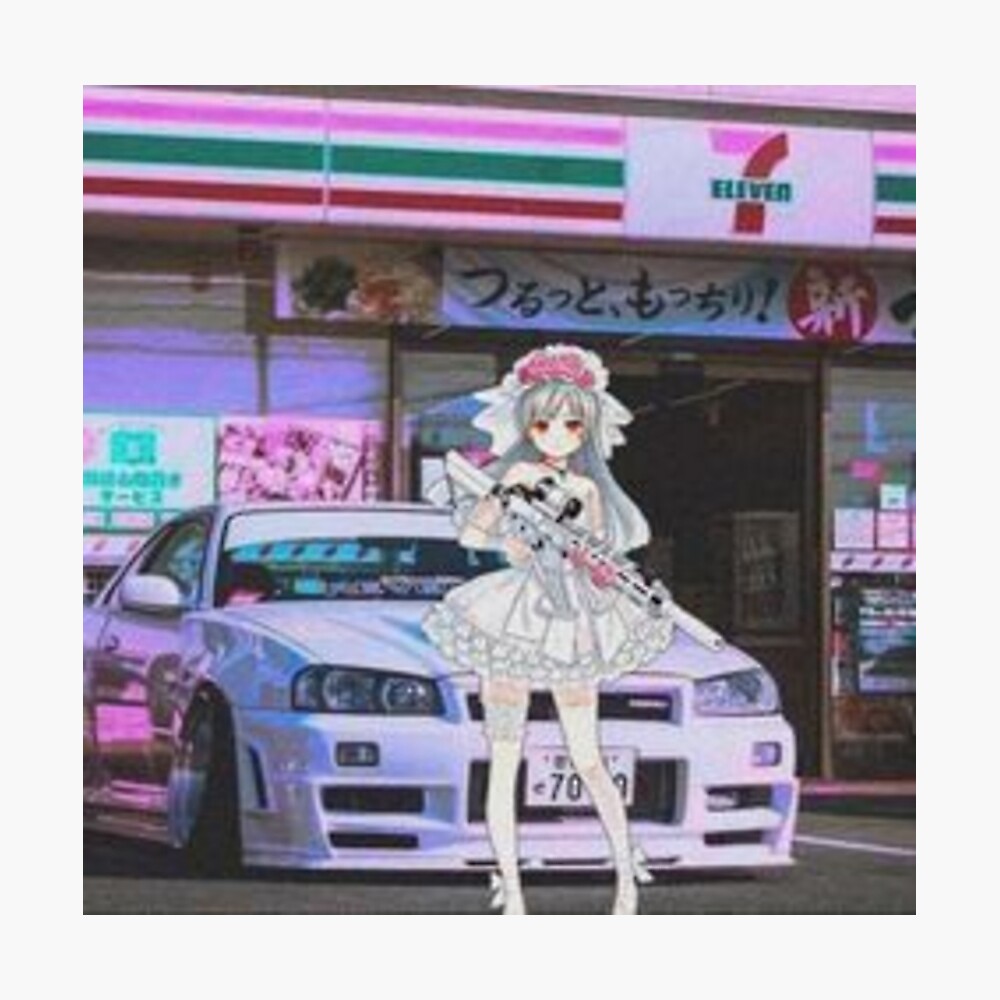 Zephyr Anti Social Black Magic Anime Boy - Car seat cover (X2) - kawaiiwaru