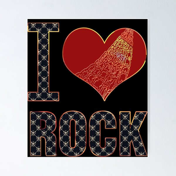 ☆I Love You☆ Vintage Poster R&B Rock fposter,medium,wall_texture,