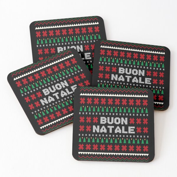 Item preview, Buon Natale Italian Ugly Christmas Sweater Style Matching Family Christmas   designed and sold by Bad Kitty Designz.
