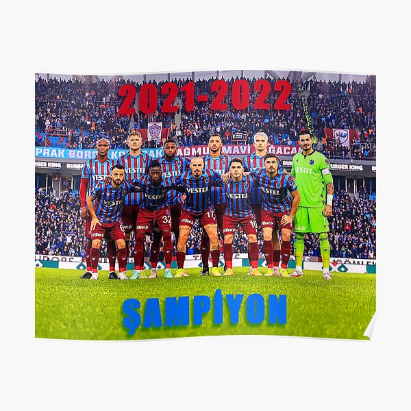 TRABZONSPOR AMPİYON Poster