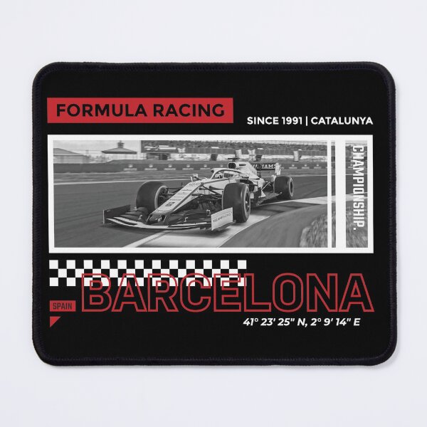 Item preview, Barcelona Formula Racing Shirt designed and sold by ginokelleners.