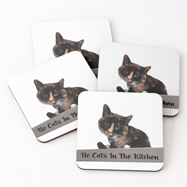 Item preview, No cats in the kitchen sign designed and sold by Bread  Cat.