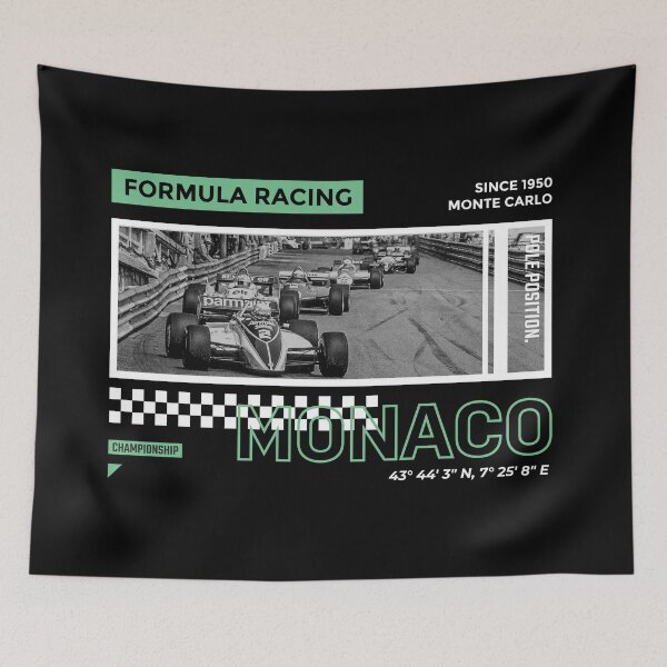 Item preview, Monaco Formula Racing Shirt designed and sold by ginokelleners.