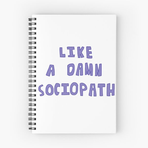 Item preview, Like a damn sociopath designed and sold by caramelizedshop.