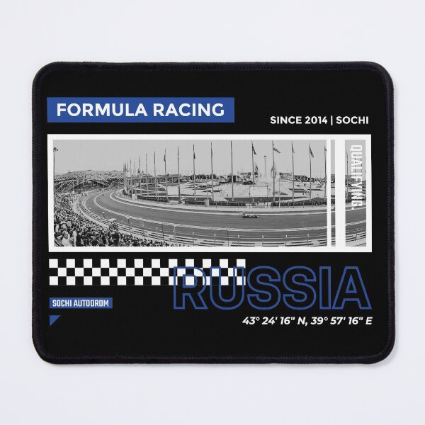 Item preview, Russian Formula Racing Shirt designed and sold by ginokelleners.