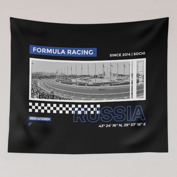 Item preview, Russian Formula Racing Shirt designed and sold by ginokelleners.