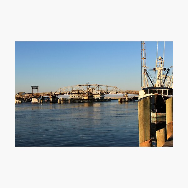 Item preview, Old Chincoteague Draw Bridge designed and sold by WhiteCatPhoto.