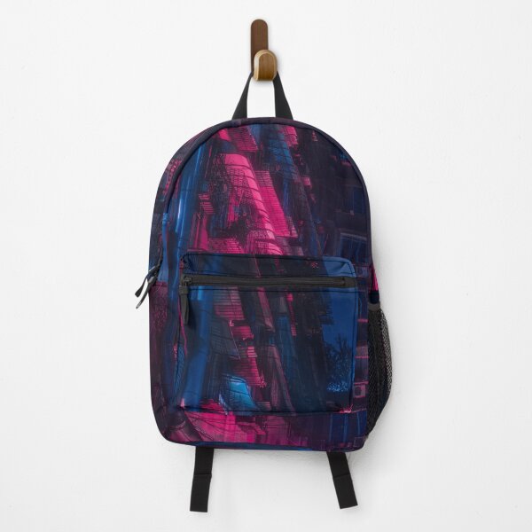 Item preview, Ultraviolet Neon City T-shirt  Backpack designed and sold by PourElla.
