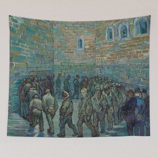 Item preview, Prisoners Exercising (1890) By Vincent Van Gogh designed and sold by Designedbysm.
