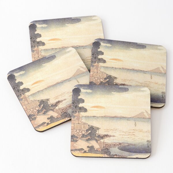 Item preview, Mount Fuji and sunset on pacific ocean designed and sold by Byfab.