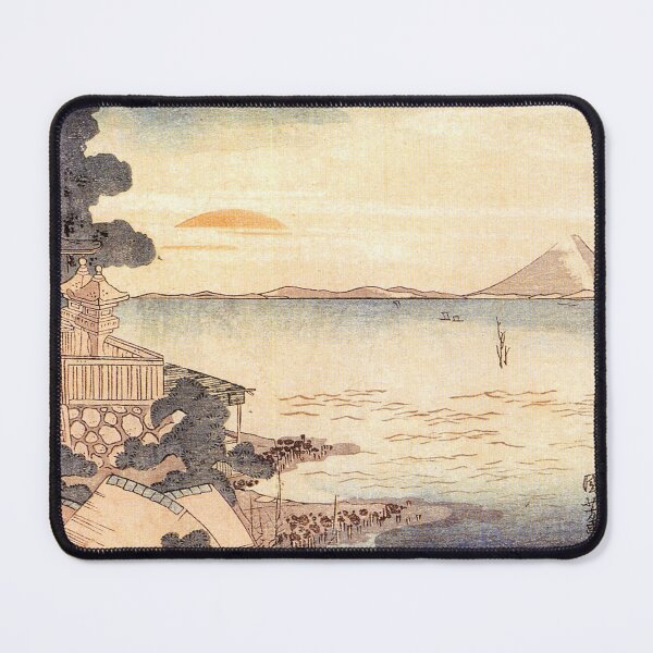 Item preview, Mount Fuji and sunset on pacific ocean designed and sold by Byfab.