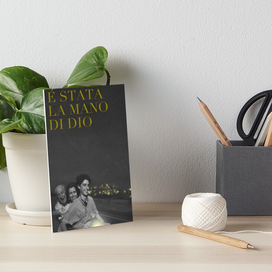 "É Stata La Mano di Dio The Hand of God by Paolo Sorrentino" Art