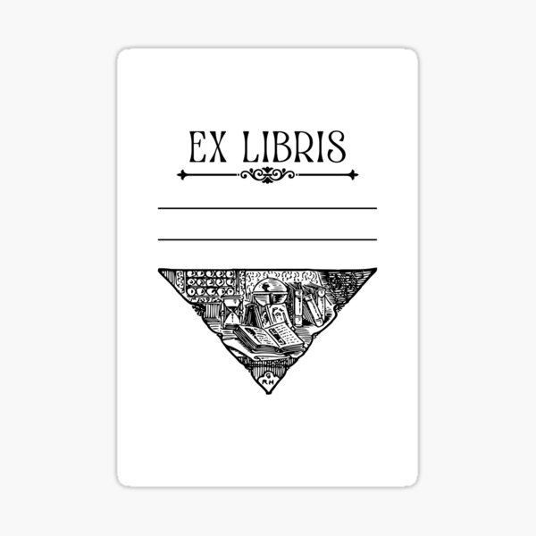 Bookplates Stickers for Sale