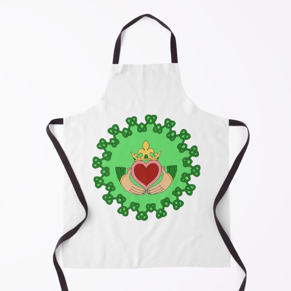 Item preview, Claddagh and Knotwork Green designed and sold by Azure Lion Productions.