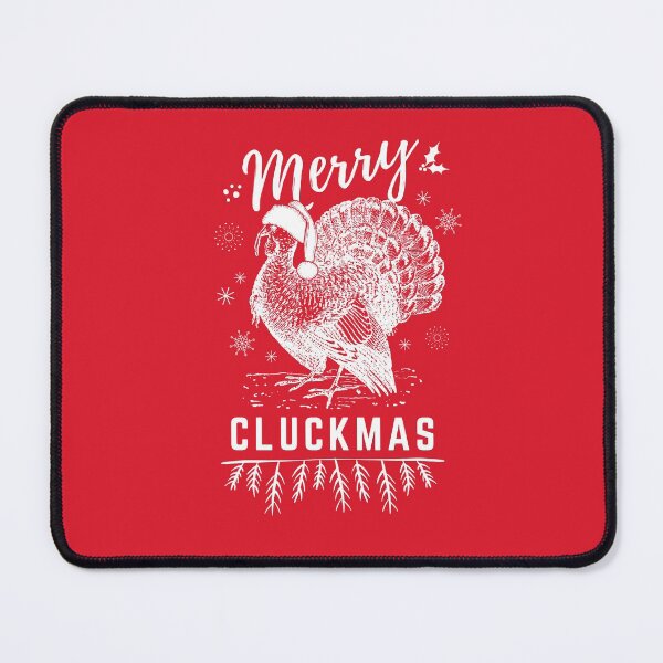 Item preview, Merry Cluckmas Funny Christmas Turkey Vintage designed and sold by GeleerdJong.